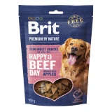 Brit Premium Happy Day Semi-Moist Snack Beef, Apple - marha almával 10x180g