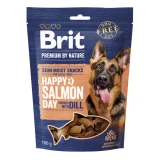 Brit Premium Happy Day Semi-Moist Snack Salmon, Dill - lazac kaporral 10x180g