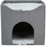 Bújó Harvey, 38x38x38cm, Szürke/Fehér-Fekete