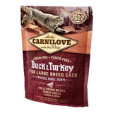 Carnilove Cat Duck & Turkey Large Breed – Muscles, Bones, Joints Kacsa és Pulyka Hússal 400g