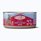 Carnilove Cat konzerv Paté Kitten Pulyka&lazac 100g