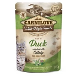 Carnilove Cat tasakos Duck with Catnip - Kacsa macskamentával 85g