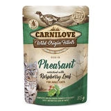 Carnilove Cat tasakos Pheasant with Raspberry Leaves - Fácán málnalevéllel 85g