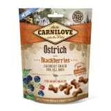 Carnilove Dog Jutalomfalat Crunchy Ostrich&blackberries - Strucchús szederrel 200g