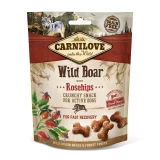 Carnilove Dog Jutalomfalat Crunchy Wild boar&rosehips - Vaddisznóhús csipkebogyóval 200g