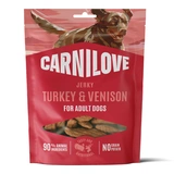 Carnilove Dog Jerky Turkey & Venison - Pulyka és Vad 100g