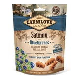 Carnilove Dog Jutalomfalat Crunchy Salmon&blueberries - Lazac áfonyával 200g