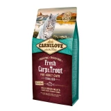 Carnilove Fresh Adult Cat Carp & Trout Sterilised - Ponty és Pisztráng Hússal 6kg