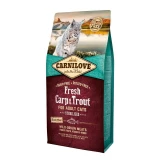 Carnilove Fresh Adult Cat Carp&Trout Sterilised - Ponty és Pisztráng Hússal 6kg