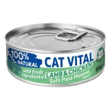 Cat Vital konzerv krémes pástétom báránnyal és csirkével felnőtt macskáknak 85g