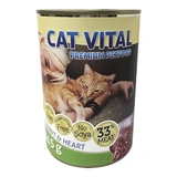 Cat Vital konzerv nyúl+szív 415g