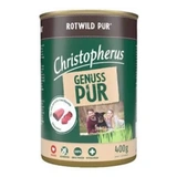 Christopherus Dog konzerv pure gímszarvas 400g