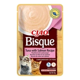 Ciao Bisque Macska Krémleves Tonhallal és Lazaccal 40g