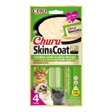 Ciao Churu Skin&Coat Macska Folyékony Jutalomfalat Csirkével és Fésűkagylóval 4x14g