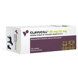 Clavucill 40/10mg tabletta kutyák és macskák részére 100x