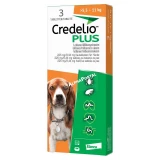 Credelio Plus 225 mg/8,44 mg rágótabletta  5,5-11 kg közötti kutyáknak 3x
