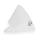Erzsébet nyakörv, átlátszó, mancsmintás, 25 cm