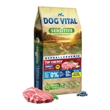 Dog Vital Hipoallergén Top Energy Adult Medium&Maxi Pork, blueberry&spinach 12+2kg grátisz