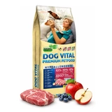 Dog Vital Hypoallergenic Adult Medium&maxi Pork,apple&blueberry 12+2kg grátisz