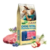 -Dog Vital Hipoallergén Adult Mini Pork,apple&blueberry 12+2kg grátisz