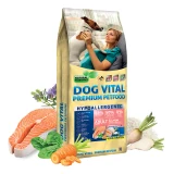Dog Vital Hipoallergén Adult Mini Salmon,carrot&spinach 12+2kg grátisz