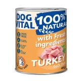 Dog Vital konzerv 100% Natural Soft Paté Turkey - pulyka 400g