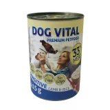 Dog Vital Sensitive konzerv bárány, rizs 415g