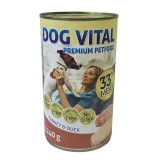 Dog Vital konzerv pulyka, kacsa 1240g