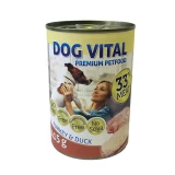 Dog Vital konzerv pulyka, kacsa 415g