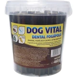 Dog Vital Vödrös Jutalomfalat Dental Fogápoló / Fahéjas-Csokis 460g