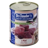 Dr.Clauders Dog Selected Meat Marhás konzerv 400g