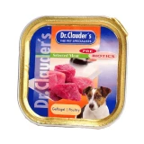 Dr.Clauders Dog Selected Meat Szárnyas alutálka 100g