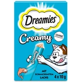 -Dreamies Creamy Lazac 4x10g