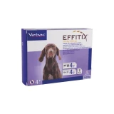 Effitix spot on M kutya 134 mg 10-20 kg 4x