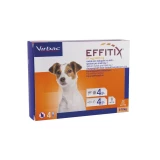 Effitix spot on S kutya  67 mg 4-10 kg 4x