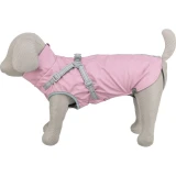 Trixie Esőkabát Ponti hámmal M 45cm, pink
