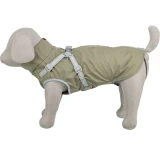 Trixie Esőkabát Ponti hámmal XXS 24cm, olivazöld