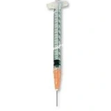 Fecskendő Eh 1ml Insulin Syringe 3 Részes gumidugós