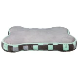 .Fekhely Csont Alakú 80*54cm Szürke/Menta
