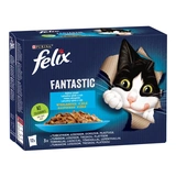 Felix Fantastic alutasak Multipack Halas Válogatás Aszpikban 12x85g