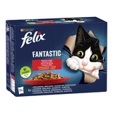 Felix Fantastic alutasak Multipack Házias Válogatás Aszpikban 12x85g