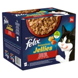 Felix Sensations alutasak Multipack Jellies Házias válogatás aszpikban 24x85g
