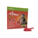 Fiprex Duo 50 mg + 60 mg rácsepegtető oldat macskáknak és vadászgörényeknek 1x