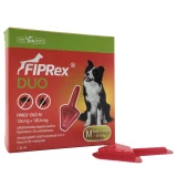 Fiprex Duo M 134 mg + 120,6 mg rácsepegtető oldat kutyáknak 1x