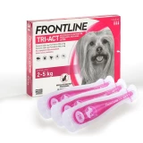 Frontline Tri-Act kutya XS 2-5 kg 3x
