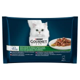 Gourmet Perle Mini filé szószban borjú/vad/marha/pisztráng 4x85g Multipack