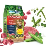 -Happy&Fit Natural Economy Adult with Beef and Vegetables 12+2kg