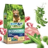 Happy&Fit Natural Economy Adult with Pork and Vegetables 12kg