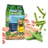-Happy&Fit Natural Economy Adult with Fish and Vegetables 12+2kg