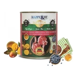 Happy&Fit Superior Dog Monoprotein konzerv friss marhahús mangóval, áfonyával 800g